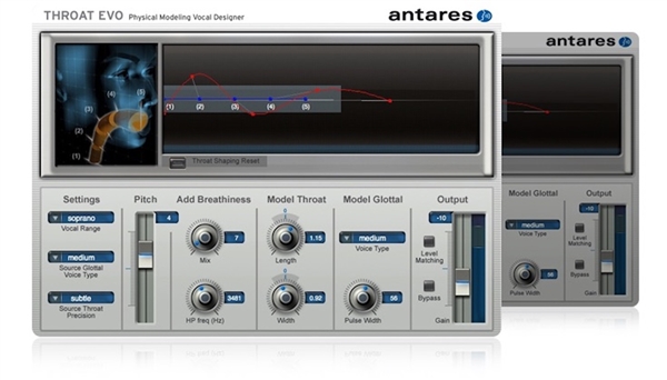 Antares Audio Technologies THROAT Evo - Physical Modeling Vocal Designer ( License code Download)