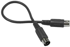 Hosa MIDI Cable - Single - Molded connector- 3Ft - Black