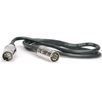 Hosa MIDI Cable - Single - Molded connector- 3Ft - Black