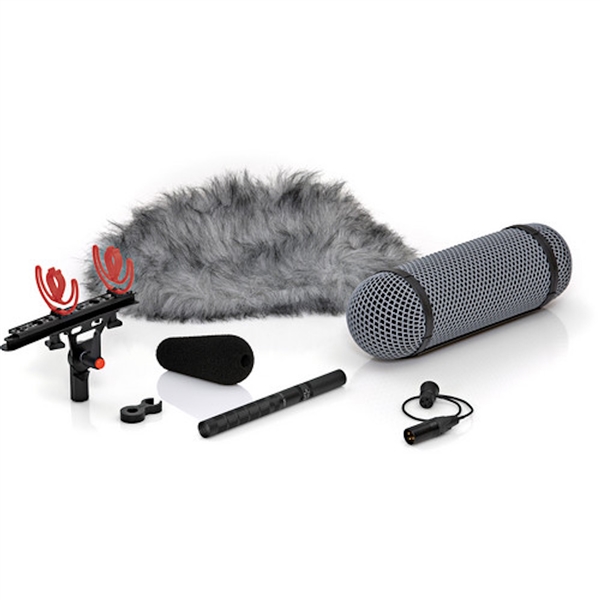 DPA 4017BR, d:dicate Super Cardioid shotgun Microphones with Rycote windshield