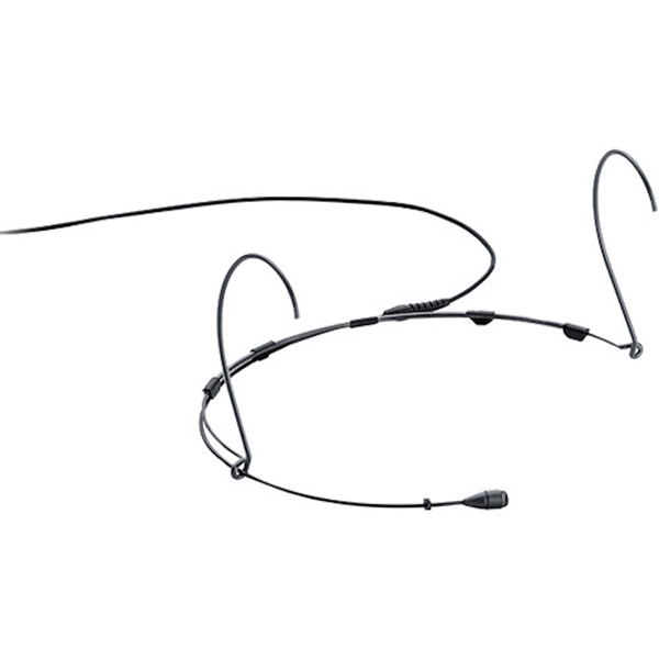 DPA 4065-BL34, d:fine Omni Classic headset fixed left side hardwired 3.5mm Mini Jack, Black