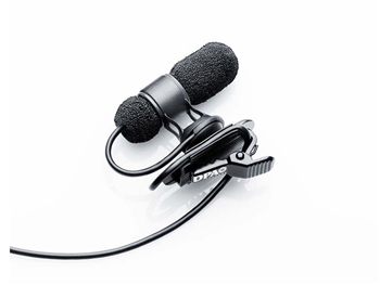 DPA 4080-B10 High Sens. Mini Cardioid, Black, Hardwired TA4F for Shure d:screet Miniatures Microphone