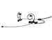 DPA FIDB00-2-IE2-B - d:fine In-Ear Broadcast Headset Microphone, Black, 120mm Directional Boom, Microdot, Dual- Ear, Dual In-Ear