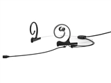 DPA 4266-OL-I-B00-LH-1 - d:fine 66 In-Ear Broadcast Headset Microphone, Black, 110mm Omni Boom, Microdot, Dual- Ear, Single In-Ear