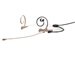 DPA 4288-DL-I-F00-LH-1 - d:fine 88 In-Ear Broadcast Headset Microphone, Beige, 120mm Directional Boom, Microdot, Dual- Ear, Single In-Ear