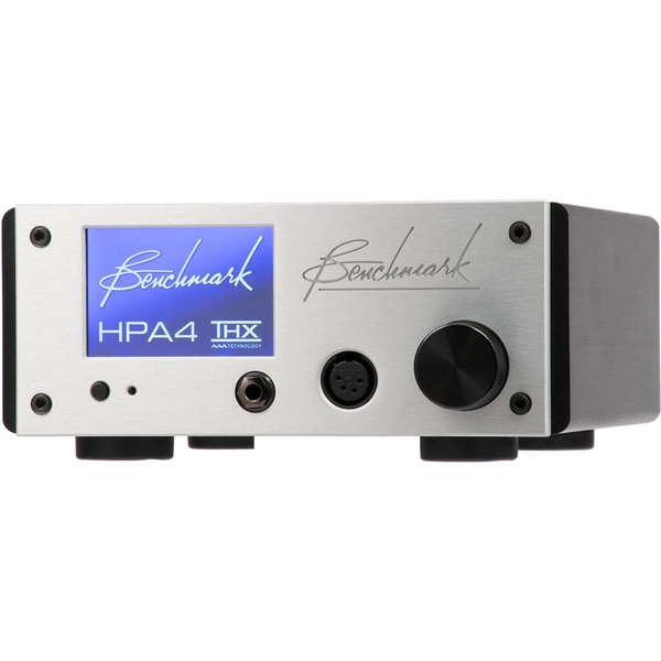 Benchmark HPA4  Reference Headphone Amplifier/ Line Amplifier Silver w/remote