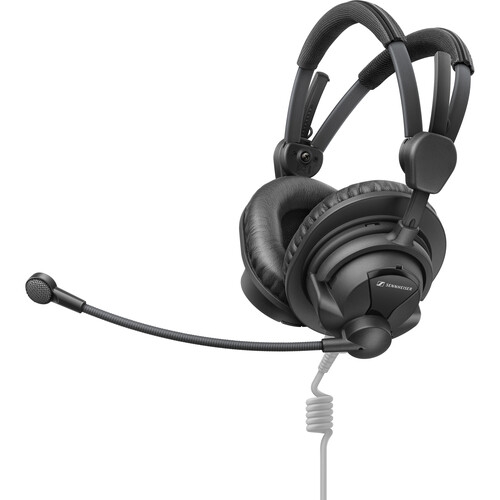 Sennheiser HME 27 Dual-Ear Around-Ear Broadcast Headset with Condenser Microphone (No Cable)