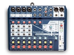 Soundcraft Notepad-12FX - 12-channel Analog Mixer with USB and Effects