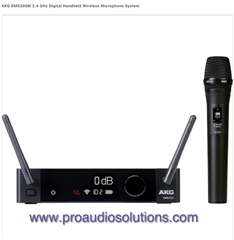 AKG DMS300M 2.4 GHz Digital Handheld Wireless Microphone System