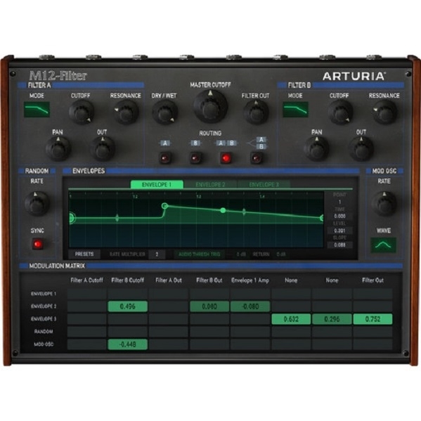 Arturia M12-Filter Plug-In (Download)