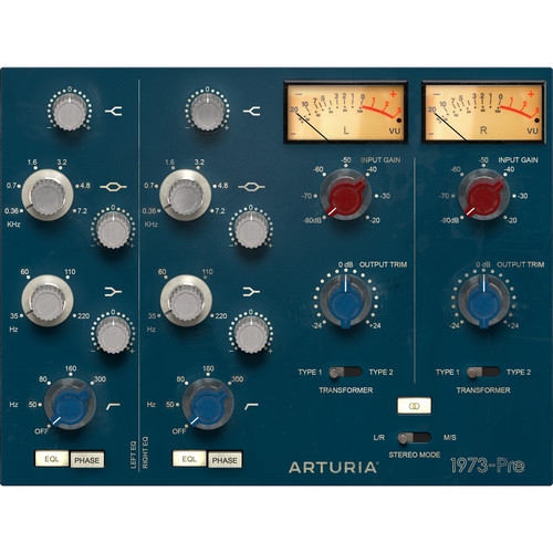 Arturia 1973-Pre Vintage Preamp Plug-In Licence (Download)