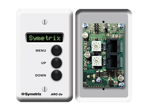 Symetrix ARC-2e  Modular Remote Control Wall Panel for Symnet DSP