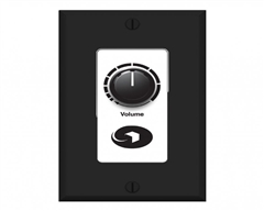 Symetrix RC-3 Black Remote Volume Control Wall Panel, Symnet