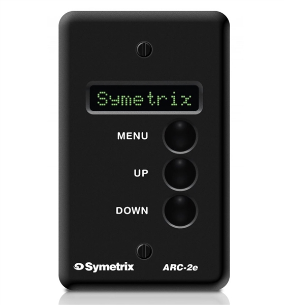 Symetrix ARC-2e  Modular Remote Control Wall Panel for Symnet DSP