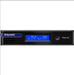 Symetrix 80-0200 Prism 4 x 4 Programmable DSP, 4 mic/line in, 4 line out, PoE+, ARC, 1/2 rack width