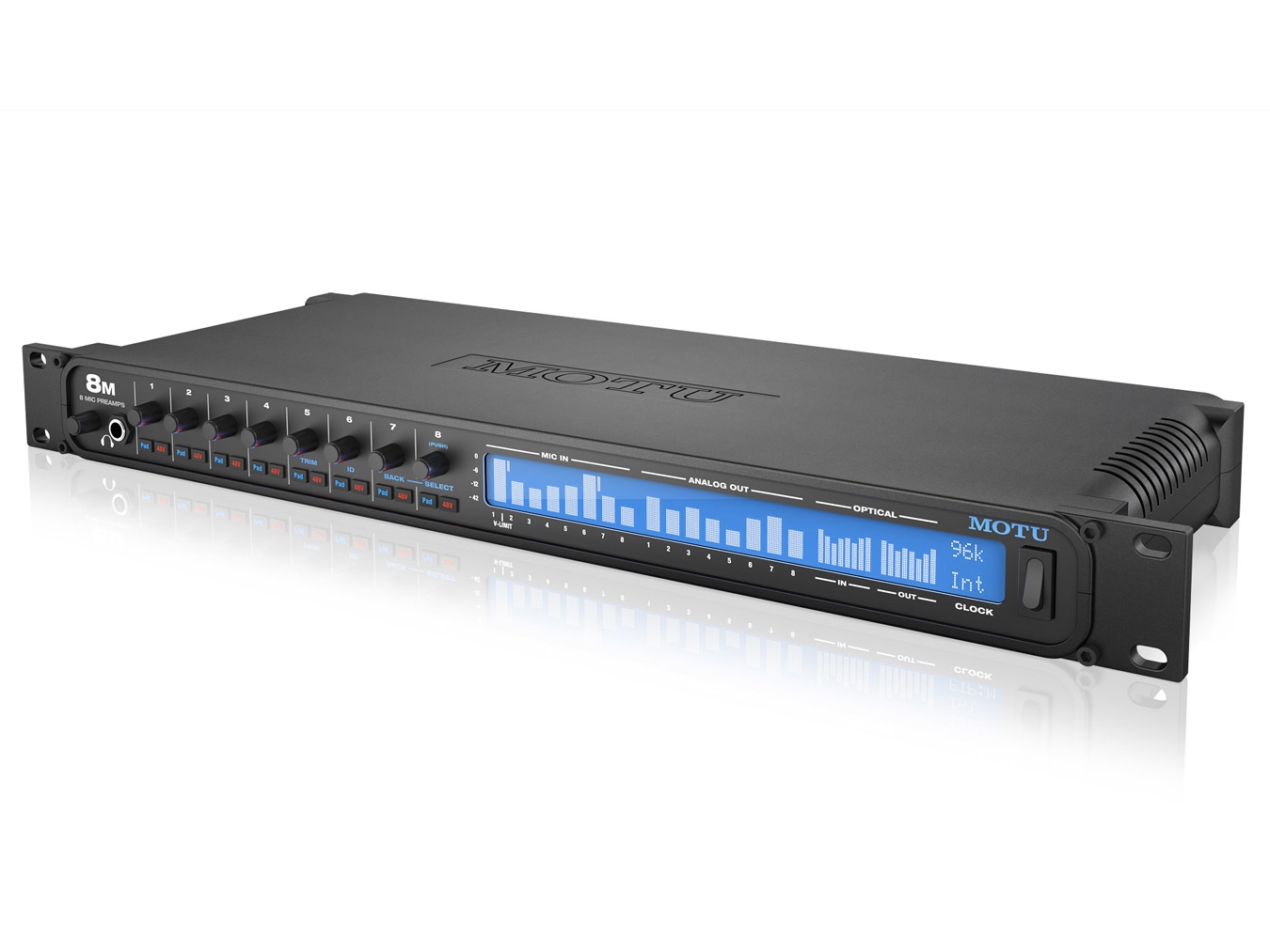 MOTU 8M Thunderbolt AVB Ethernet-USB | Pro Audio Solutions