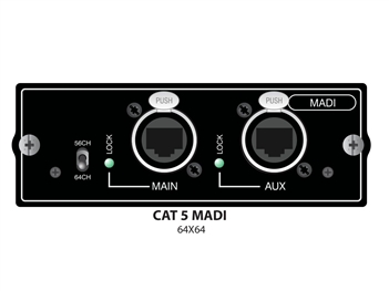 Soundcraft Cat5 MADI i/o Card, for SoundCraft Si series