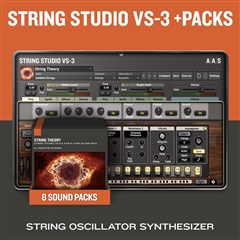 Applied Acoustics String Studio VS-3 + Packs AA-SS3PAK