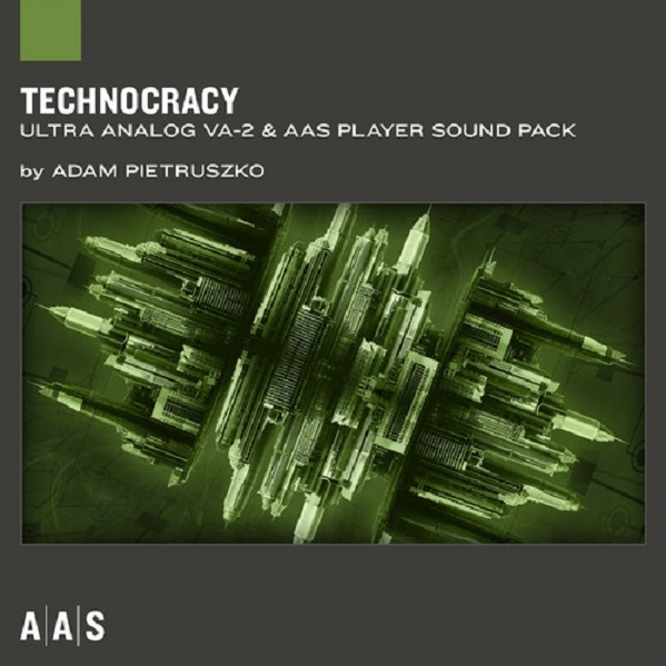 Applied Acoustics Systems Technocracy Techno Sound Pack for Ultra Analog VA-2 & AAS Player (Download)