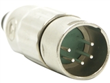 Switchcraft AAA5MZ - AAA Series 5 Pin XLR Male Cable Mount, Silver Pins / Nickel Metal - Bulk