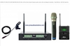 MIPRO ACT-312B-ACT-30-H&T-9NA (904-928mHz), Half-rack dual channel frequency agile receiver with one bodypack transmitter, 1 Hand Held mic,1 MU-53LX lapel mic