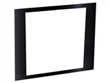 Middle Atlantic AFACE3-DECORA-1, 3Space Face Plate, Black Brushed Finish