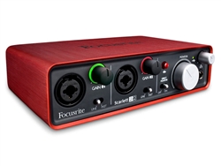 Focusrite Scarlett 2i2 2x2 USB C Audio Interface (3rd Generation)