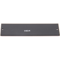 API 5B1 500 Series 1 slot Blank Panel