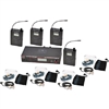 Galaxy Audio AS-1200 Band Pack Wireless In-Ear Monitor System with 4 Receivers & EB6 Earbuds (N: 518 to 542 MHz)