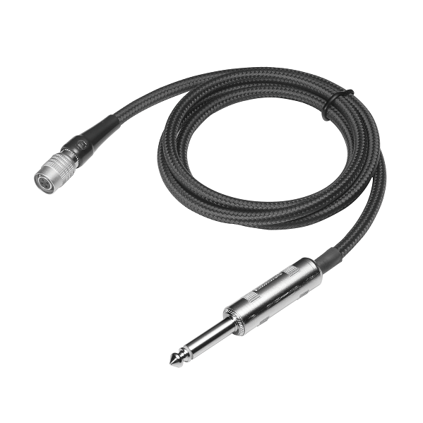 Audio-Technica AT-GCW PRO - Professional instrument input cable with 1/4" phone plug, 36" long