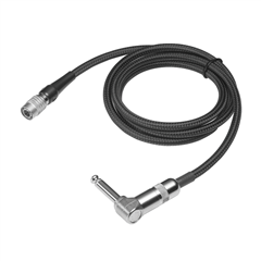 Audio-Technica AT-GRCW PRO - Professional instrument input cable with 90-degree 1/4" phone plug