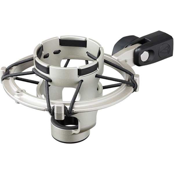 Audio-Technica AT8449/SV - Microphone shock mount for select A-T side-address Microphones, silver