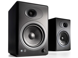 Audioengine A5+ Black - Powered Bookshelf Speakers (pair)