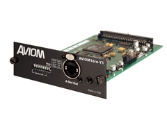 Aviom 16/o-Y1 A-Net Card for Yamaha Digital Mixers