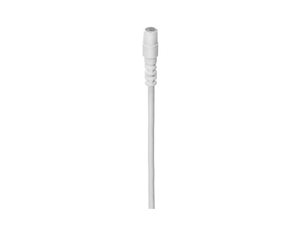 Countryman B2DW5FF05WS3_3, Lectrosonics: SSM, (W5) Mid gain for theatre head miking, (W) White, B2D Directional Lavalier