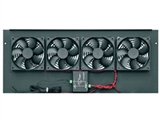 Middle Atlantic BGR-276FT, Integrated 276 CFM DC Fan Top, 4 Fans, Fits Any BGR, Black