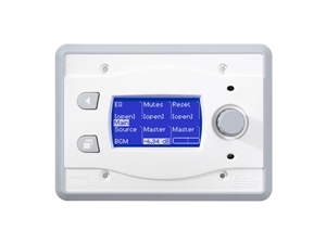 BSS BLU-10-WHT, Touch screen programmable remote wall controller (White)