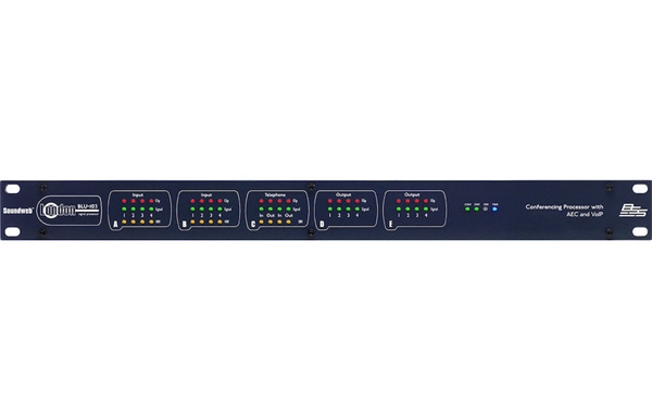 BSS Audio BLU-103 8 analog mic/line input, 8 analog output, networked signal processor BLU Link