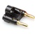 Hosa BNA-240BK Bulk Black Banana Plug without Retail Packaging