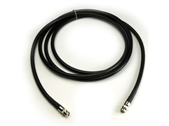 Whirlwind BNCRG59HD-002 - Cable - BNC, RG59 HD/SDI, 75 Ohm, Belden 1505, 2'