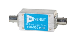 RF Venue BPF470T530	Band-pass Filter 470-530 MHz