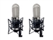 Cascade Microphones VIN-JET Stereo Pair (Black Body/Nickel Grill) Long Ribbon Microphone