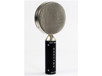 Cascade Microphones FAT HEAD (Black Body/ Silver Grill) Ribbon Microphone
