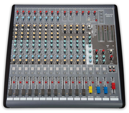 Studiomaster CLUB XS10+ 6 Mic / 2 Channel Audio Mixer with DSP & USB/MP3 Player
