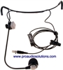 Crown CM311L Cardioid headset wired for AKG w TA3F