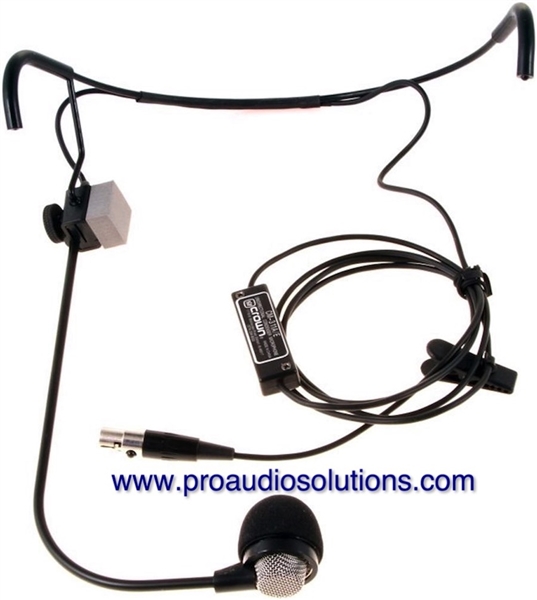 Crown CM311L Cardioid headset wired for AKG w TA3F