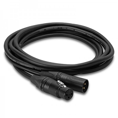 Hosa CMK-010AU Mic Cable - GOLD Neutrik XLR - 10 ft.