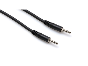 Hosa CMM-305 - 1/8-inch (3.5mm) TS to 1/8-inch (3.5mm) TS Cable - 5 ft.