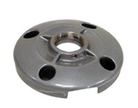 Chief CMS115W, 6" (152 mm) Speed-Connect Ceiling Plate, Silver