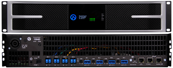 LEA Professional CS1504D ConnectSeries 1500W 4-Channel Networked Amplifier
